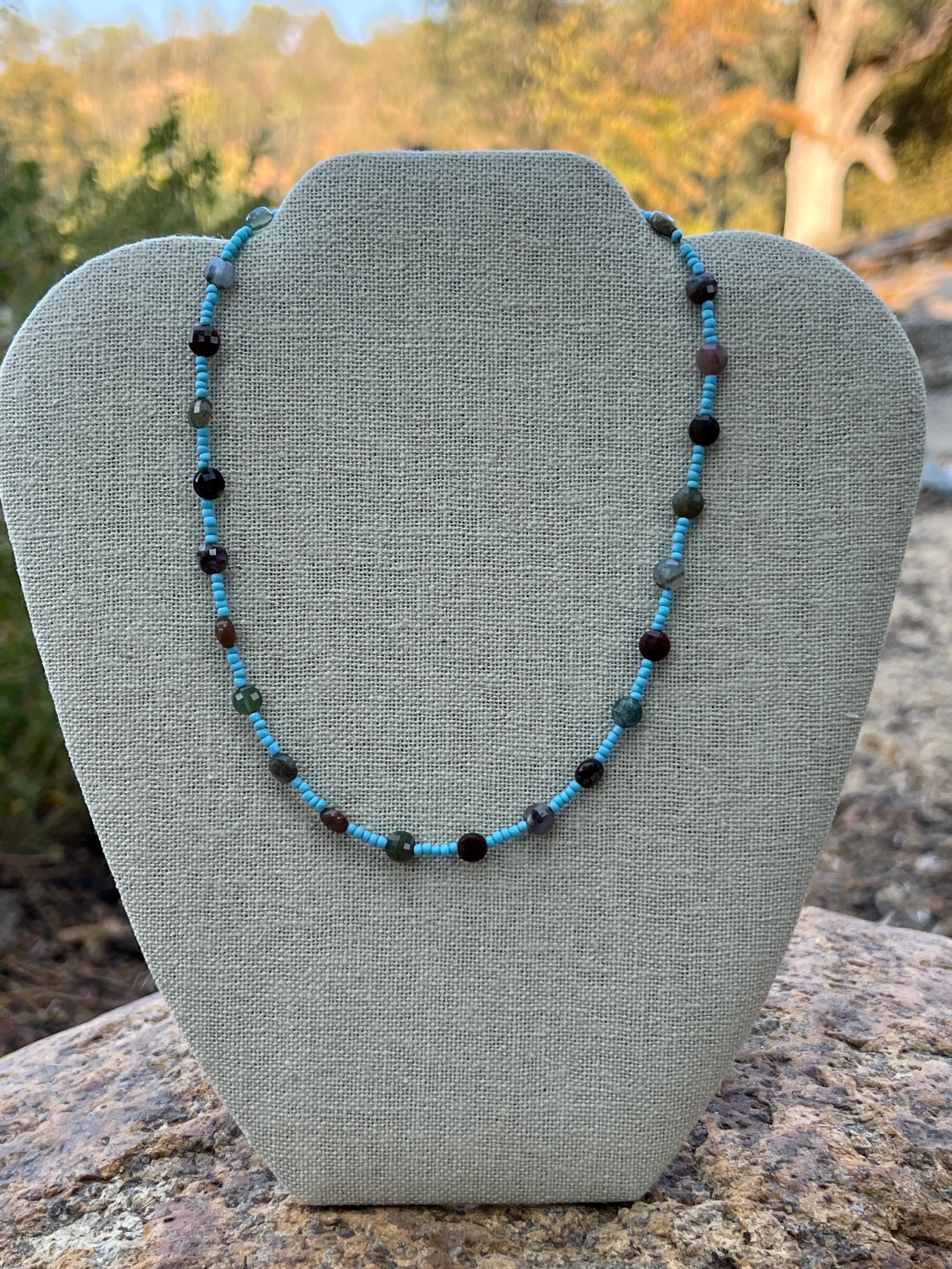 Jasper Gemstone Necklace