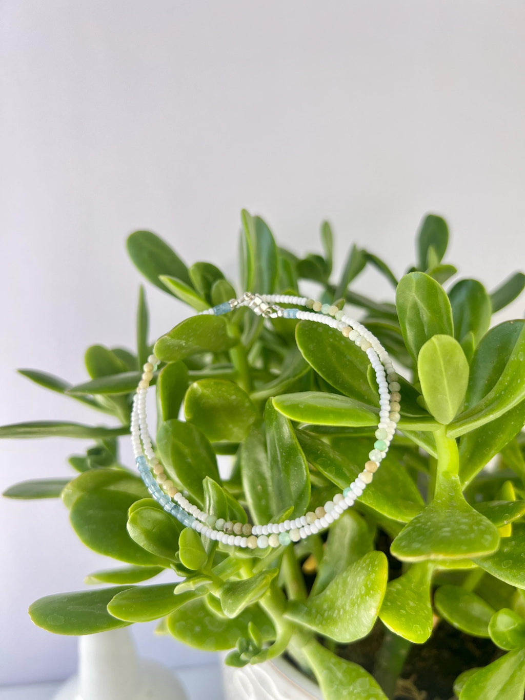 Gemstone & Seed Bead Choker