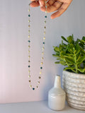 Gemstone & Sterling Silver Handcrafted Necklace