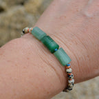 Aventurine & Dalmatian Jasper Bracelet