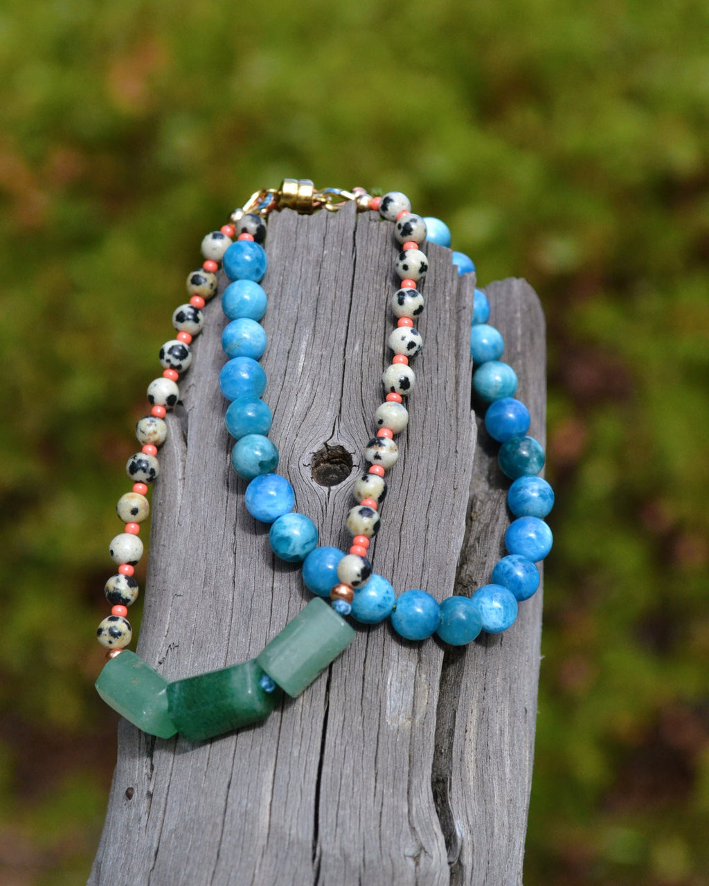 Apatite Gemstone Bracelet