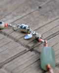 Apatite & Sterling Silver Necklace