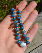 Apatite & Larimar Bracelet