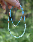 Green Aventurine & Seed Bead Necklace