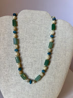 Hand Knotted Gemstone Necklace