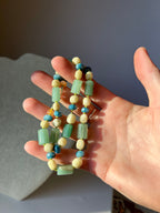 Hand Knotted Gemstone Necklace