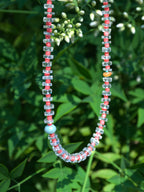 Aquamarine & Seed Bead Necklace
