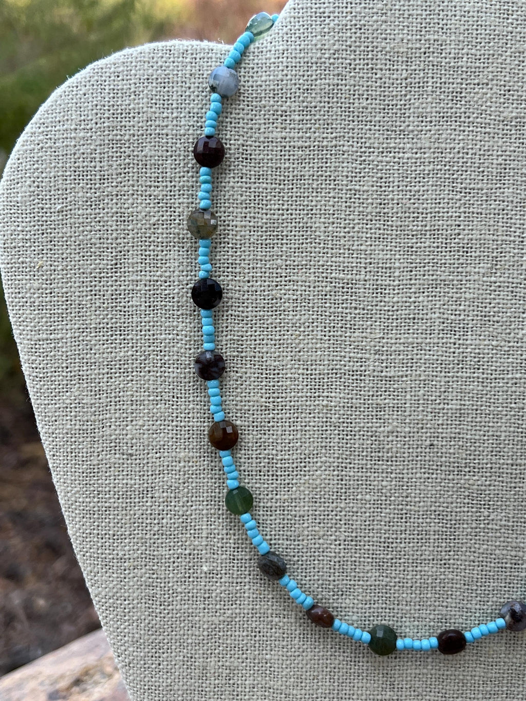 Jasper Gemstone Necklace