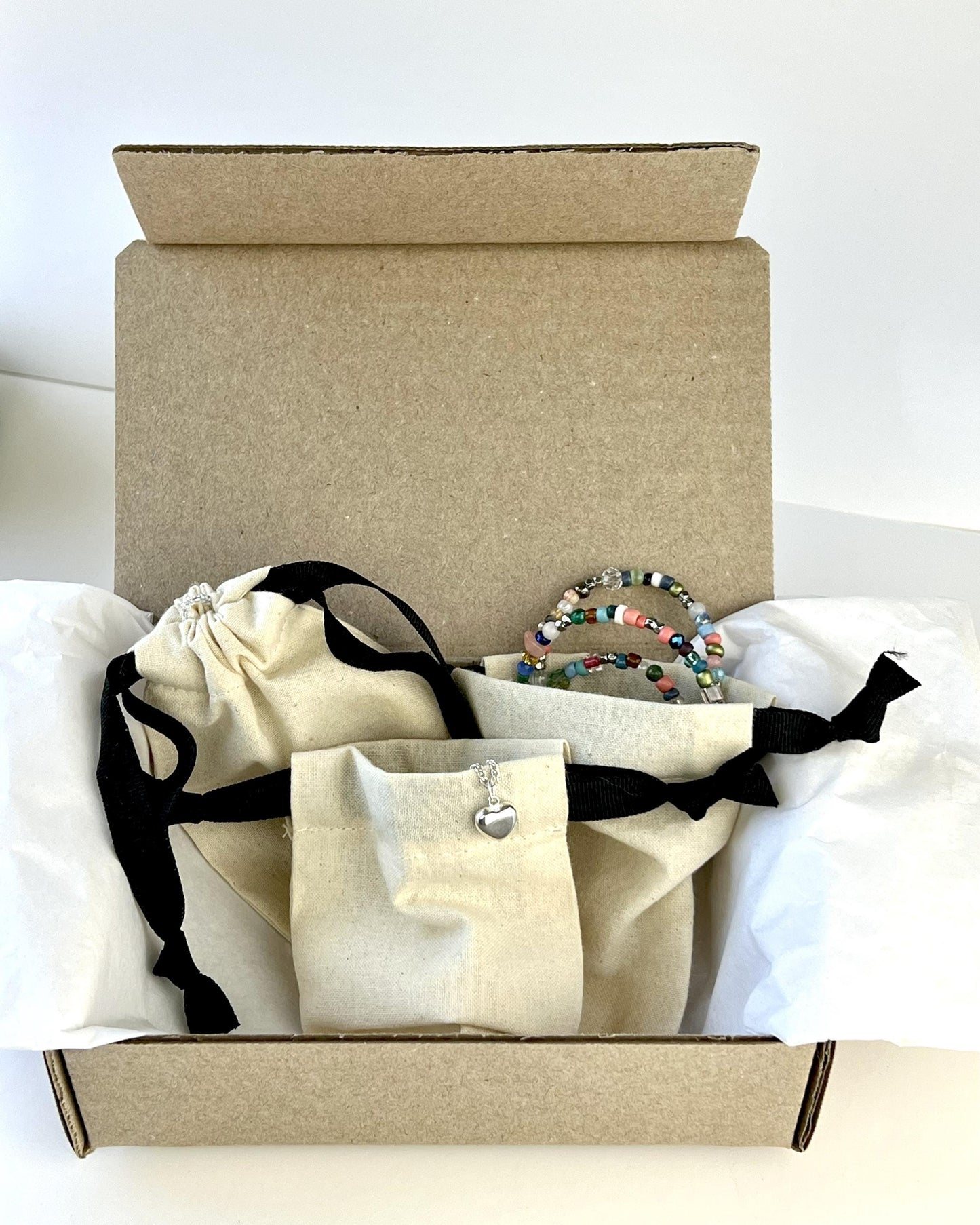 Sterling Silver Heart Charm Bracelet: Minimalist Cuban Curb Chain