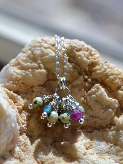 Mixed Gemstone Necklace
