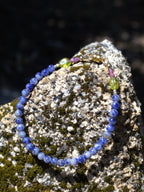 Denim Lapis Bracelet