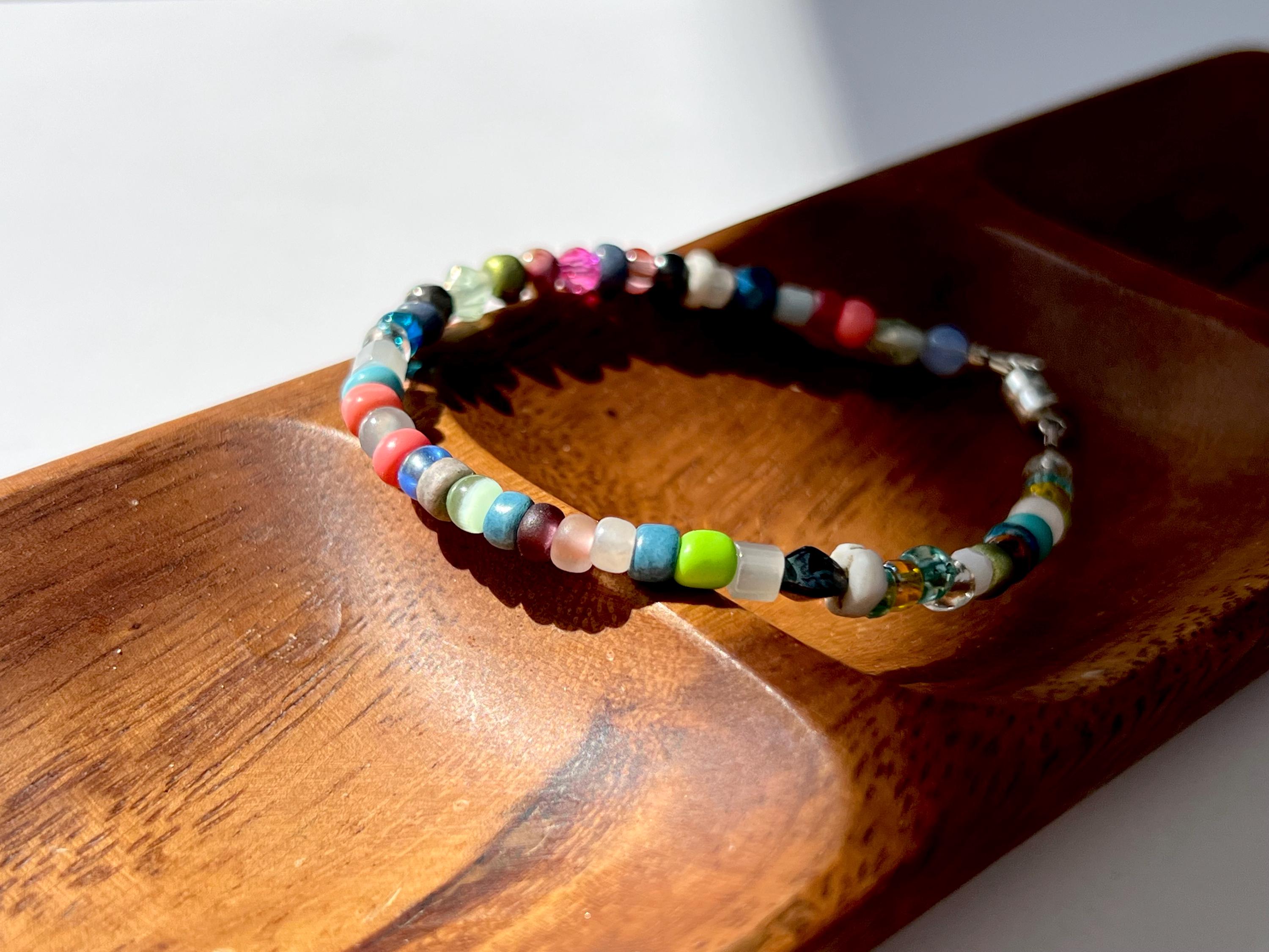Multi Color Beaded Bracelet
