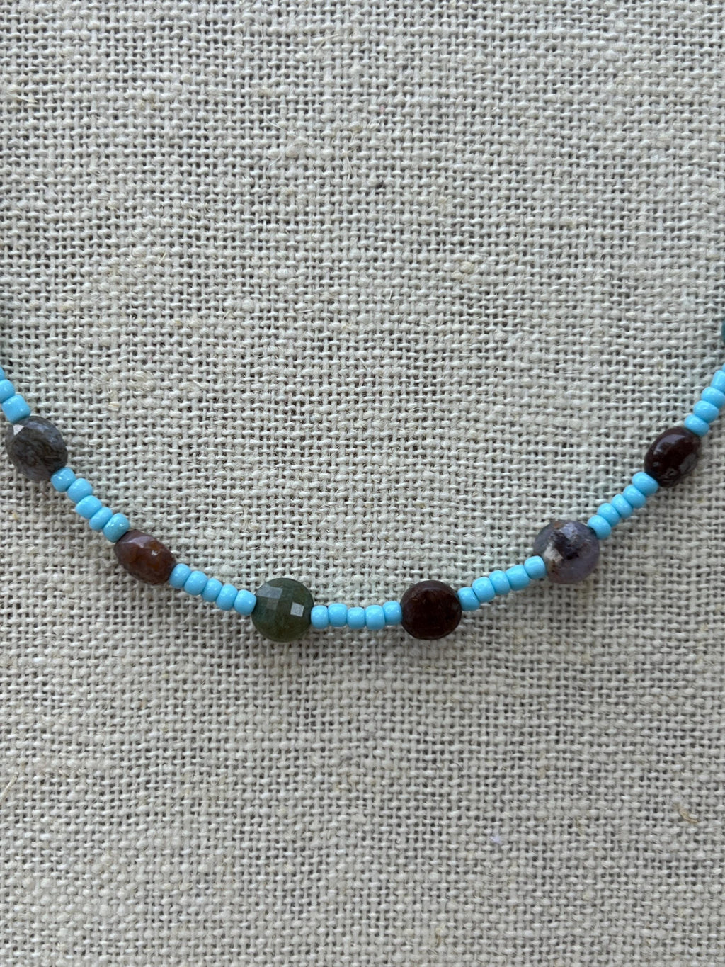 Jasper Gemstone Necklace