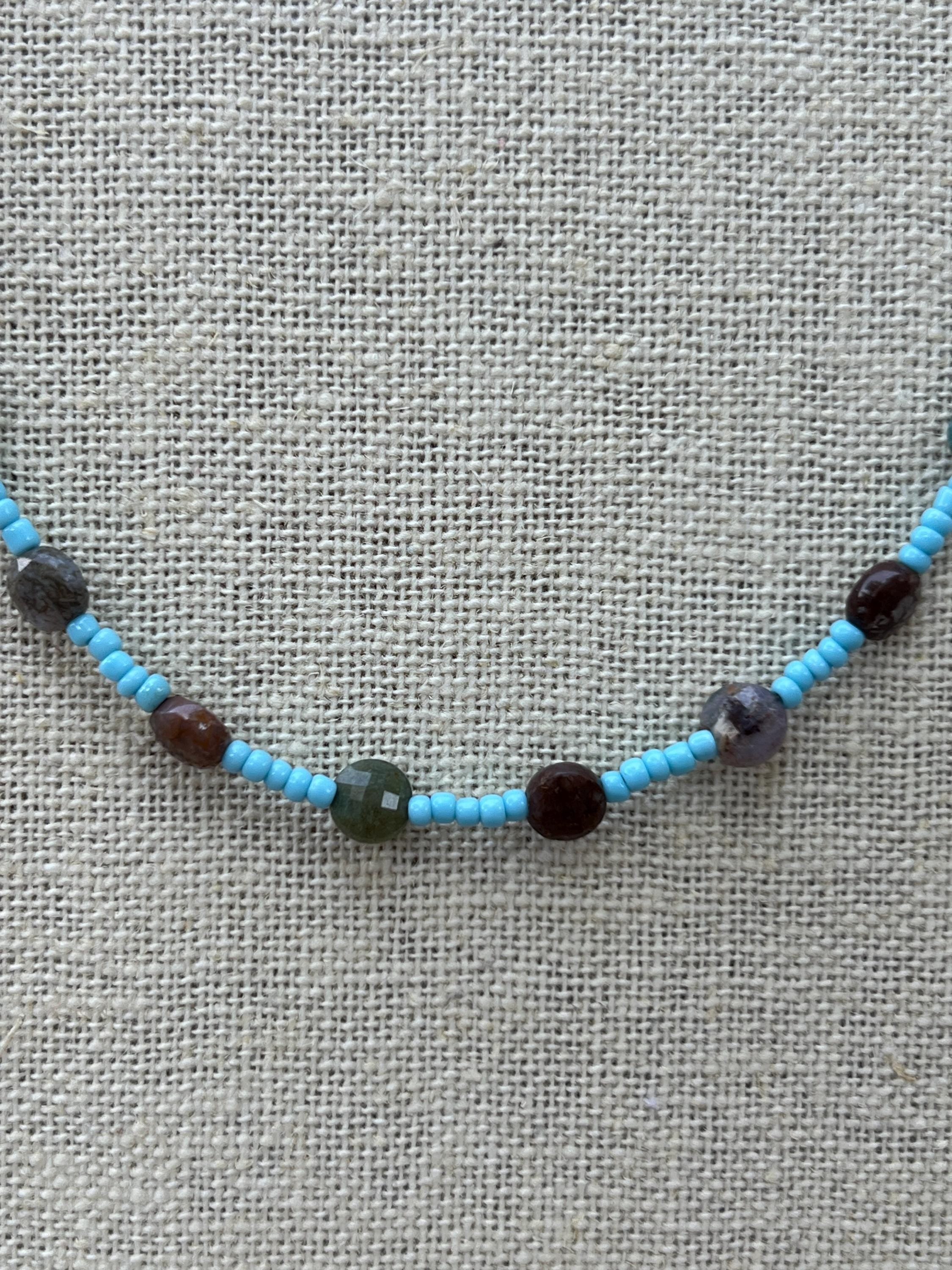 Jasper Gemstone Necklace