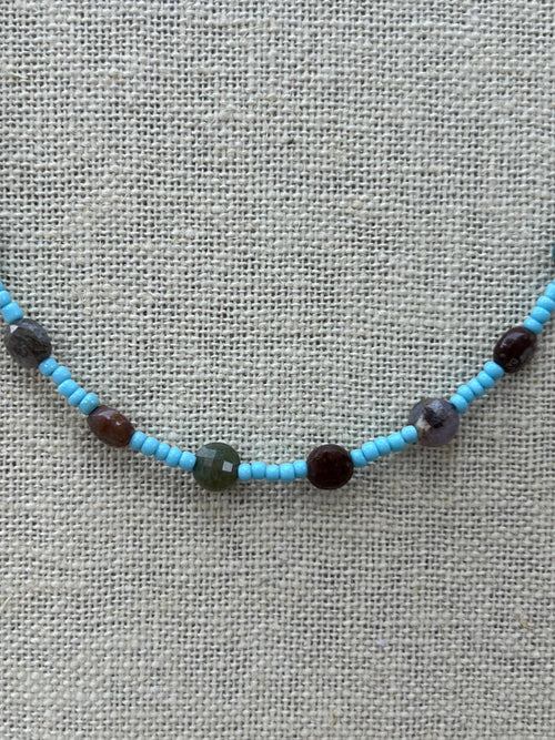 Jasper Gemstone Necklace